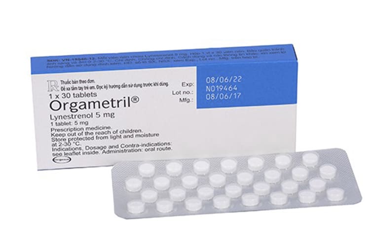 Thuốc Orgametril được bào chế dưới dạng viên nén