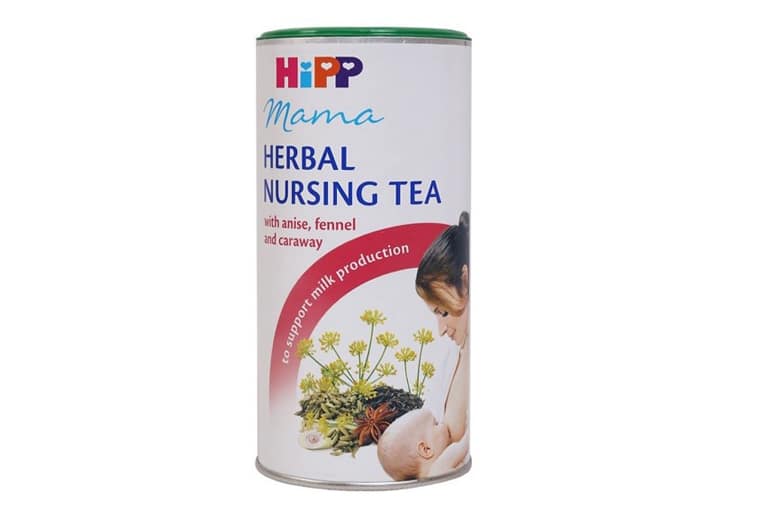 Hipp Mama Herbal Nursing Tea chứa các thành phần tự nhiên tốt cho mẹ và bé