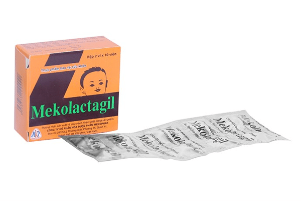 Thuốc lợi sữa Mekolactagil hộp 2 vỉ x 10 viên Thuốc lợi sữa Mekolactagil hộp 2 vỉ x 10 viên