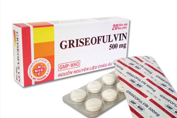 Thuốc trị nấm móng Griseofulvine