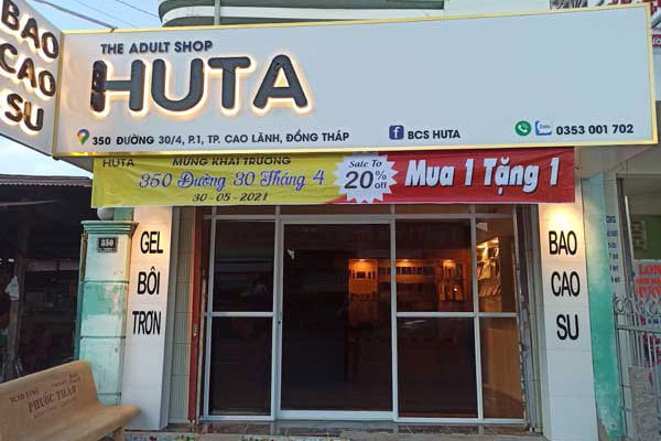 Shop Bao Cao Su HuTa - Cửa hàng bán bao cao su tại Đồng Tháp