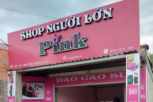 Shop Tình Dục Pink - Cửa hàng bán bao cao su tại Quảng Ngãi