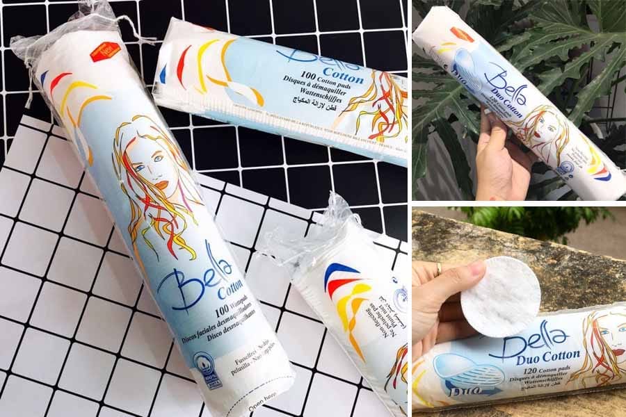 Bông tẩy trang Bella từ Hà lan
