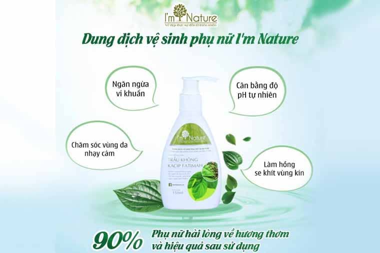 Dung dịch vệ sinh I’m Nature