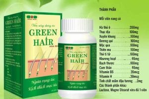 Thành phần của thuốc mọc tóc Green Hair