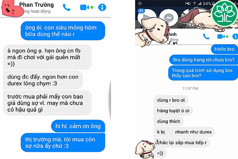 Review từ người dùng trước