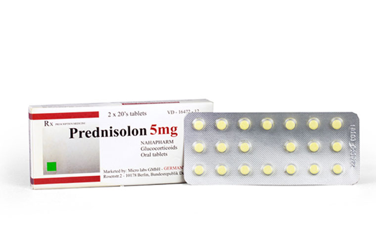 Thuốc Prednisolon 5mg