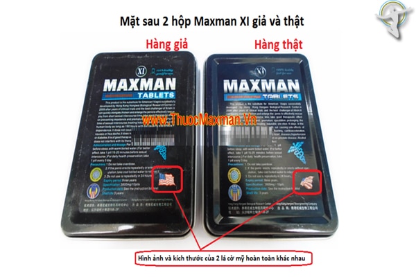 Cách phân biệt Maxman thật giả qua bao bì Cách phân biệt Maxman thật giả qua bao bì